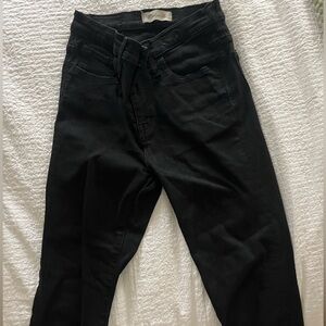 Madewell Roadtripper Black Jeans